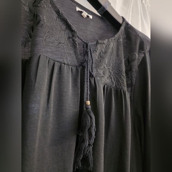 Maurices Black Sheer Blouse - Picture 7 of 11